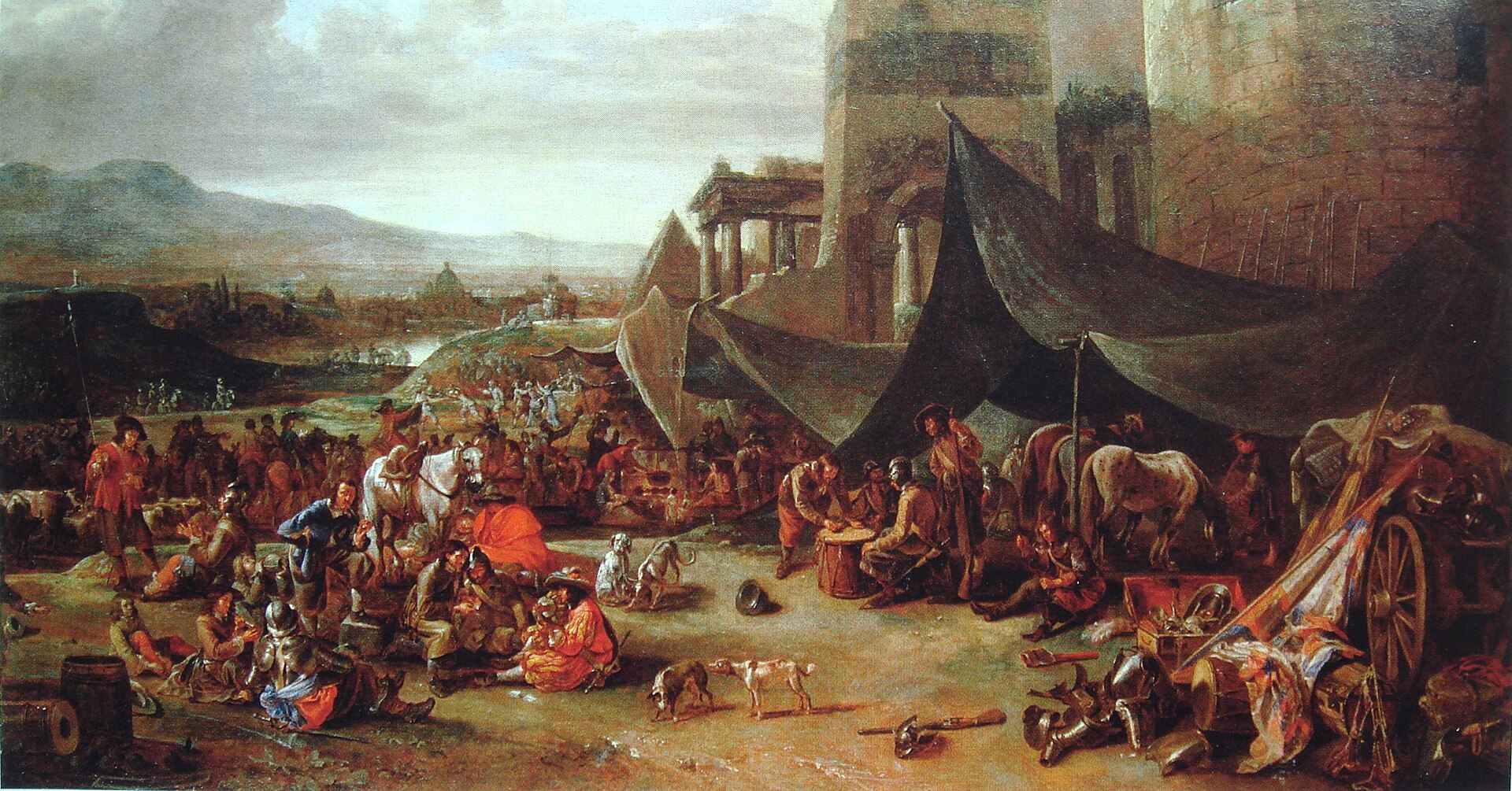 Vyplienenie Ríma v máji roku 1527. © Wikimedia.org