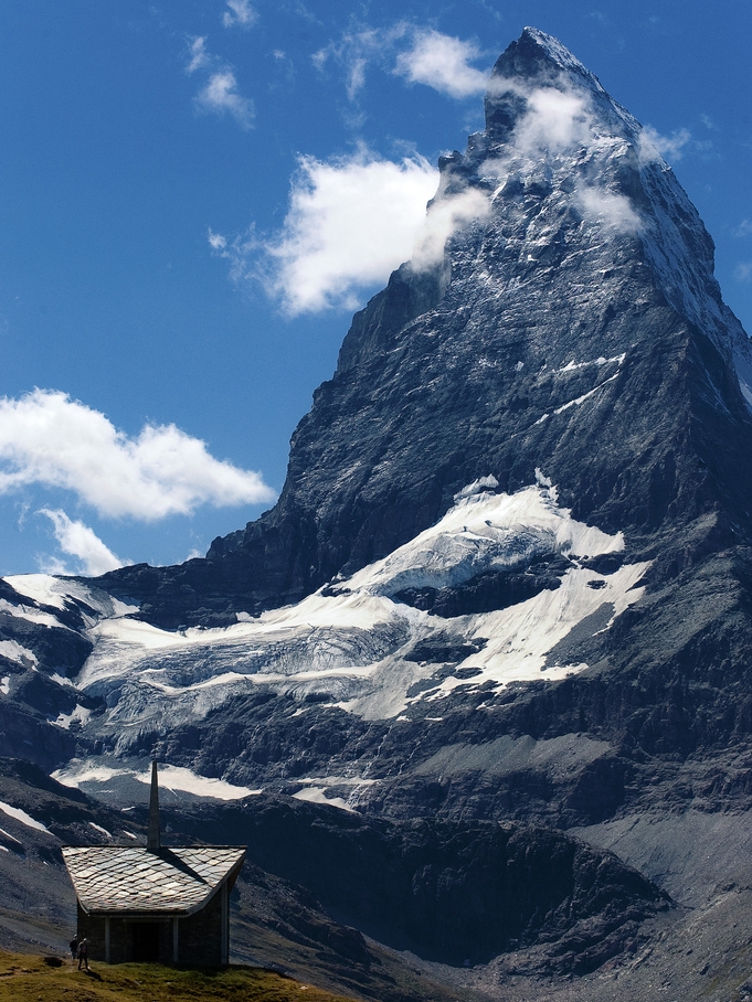 Matterhorn sa týči do výšky 4478 metrov. © Wikimedia.org