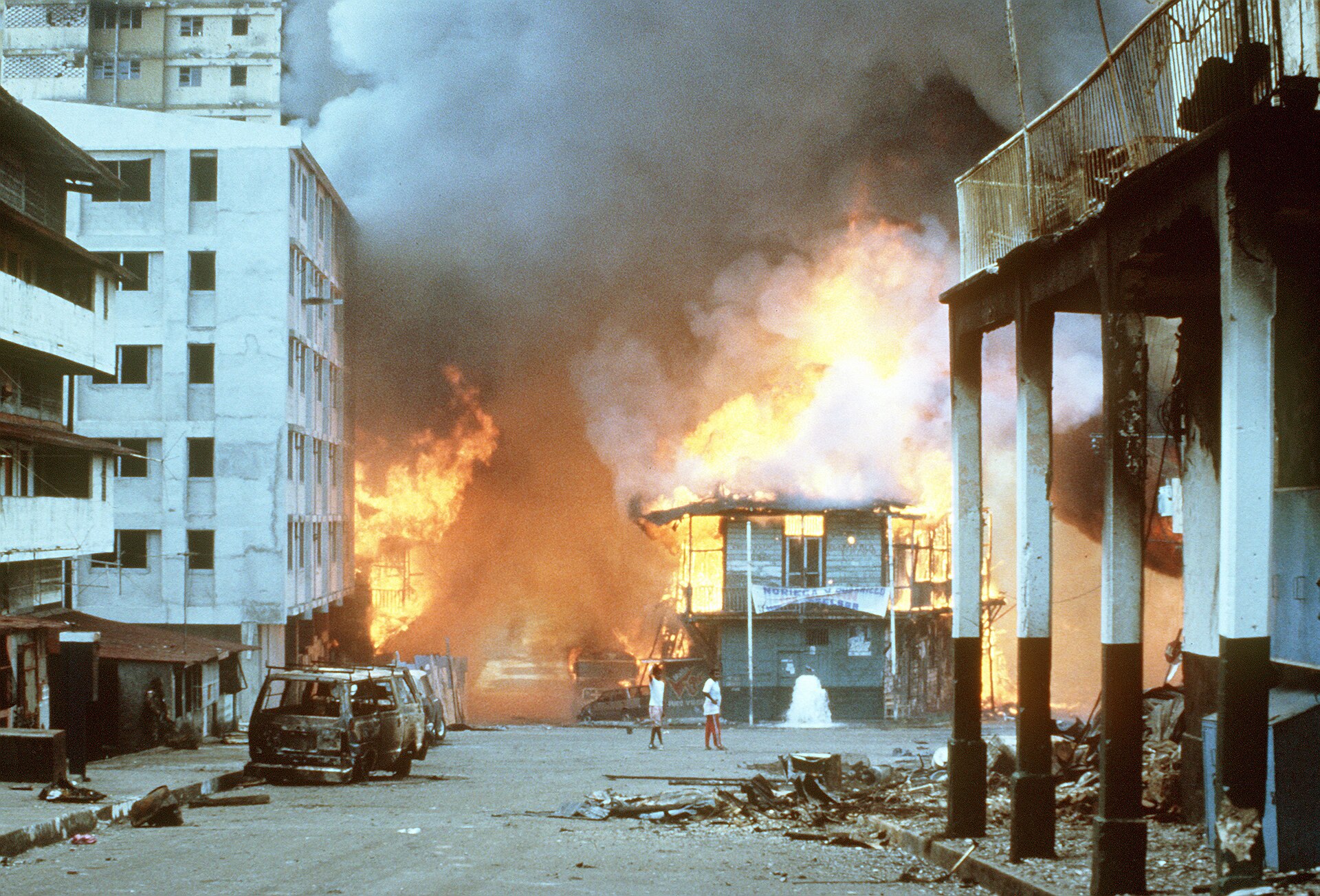 Operácia Just Cause alias invázia Panamy. © Wikimedia.org