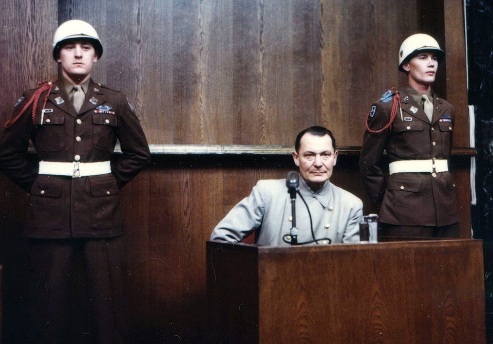 Hermann Göring vypovedá. © Wikimedia.org