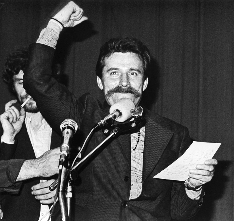 Vodca Solidarity a neskorší poľský prezident, Lech Walesa. © Wikimedia.org