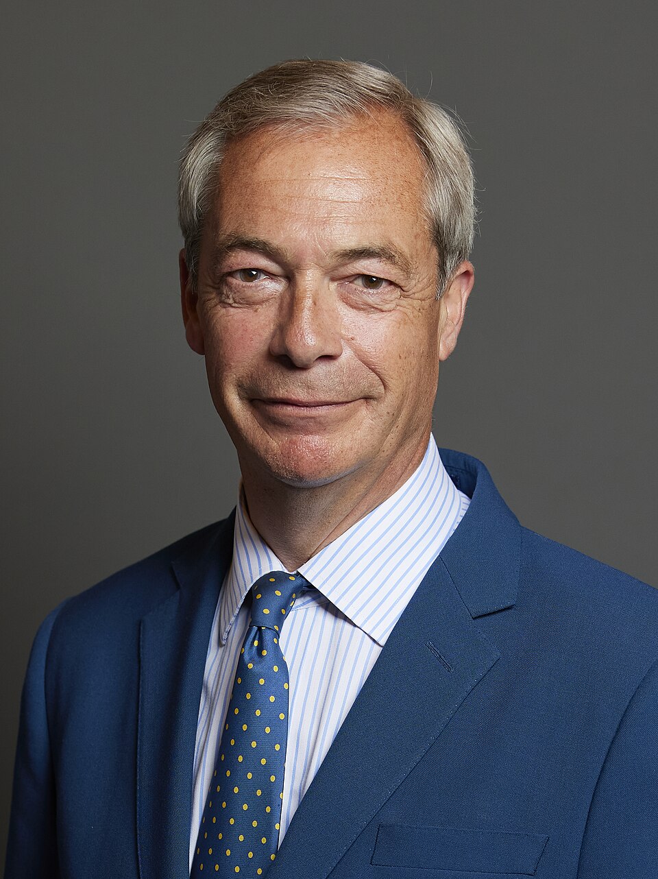 Nigel Farage, the architect of Brexit and leader of Reform UK. © Wikimedia.org