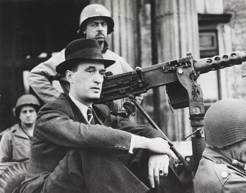Alfried Krupp po zajatí americkými vojakmi. © Wikimedia.org