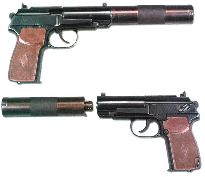 A layperson might wonder whether, in a country with as many firearms as the U.S., injections might not just complicate matters; the pistols pictured are used for executions in Belarus. © Wikimedia.org