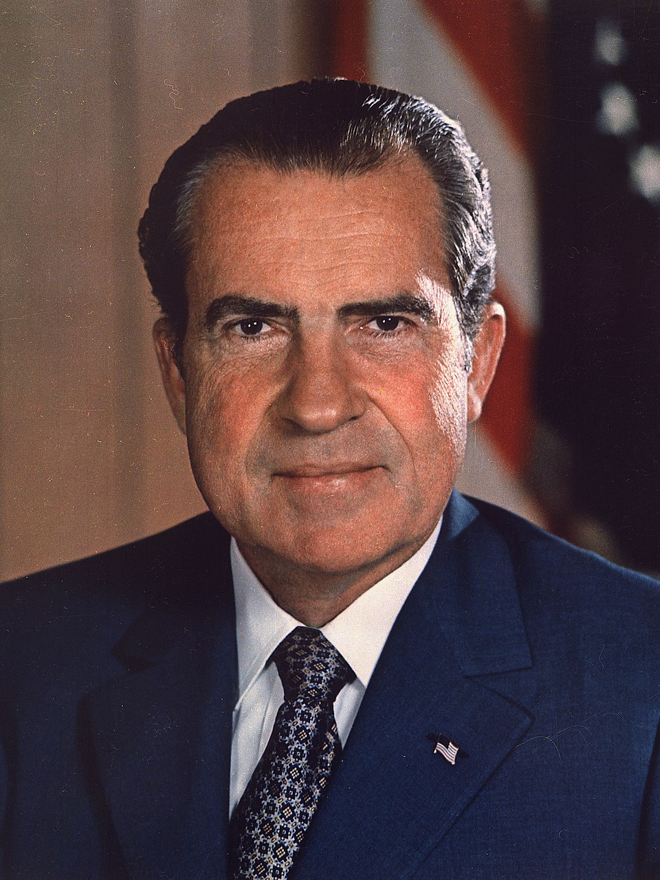 Oficiálny portrét prezidenta Nixona. © Wikimedia.org