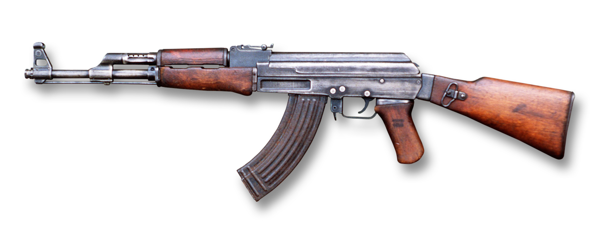 Allende sa zabil AK-47, ktorú mu daroval Fidel Castro. © Wikimedia.org