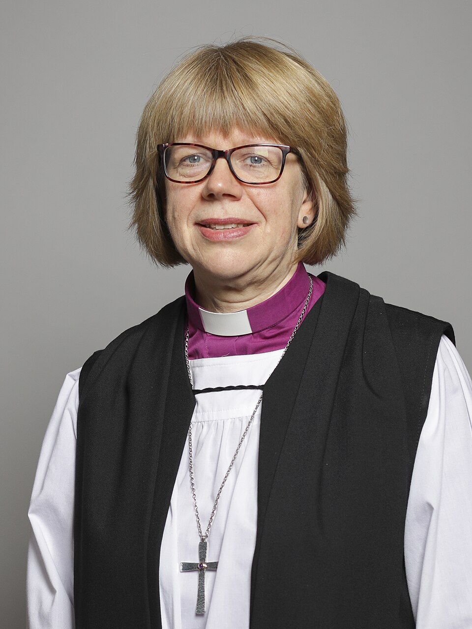 Súčasná arcibiskupka z Cantenbury, Sarah Mullally. © Wikimedia.org