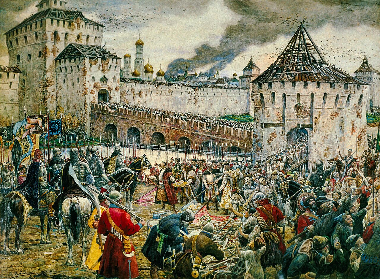 Kapitulácia poľskej posádky v Kremli v roku 1612. © Wikimedia.org