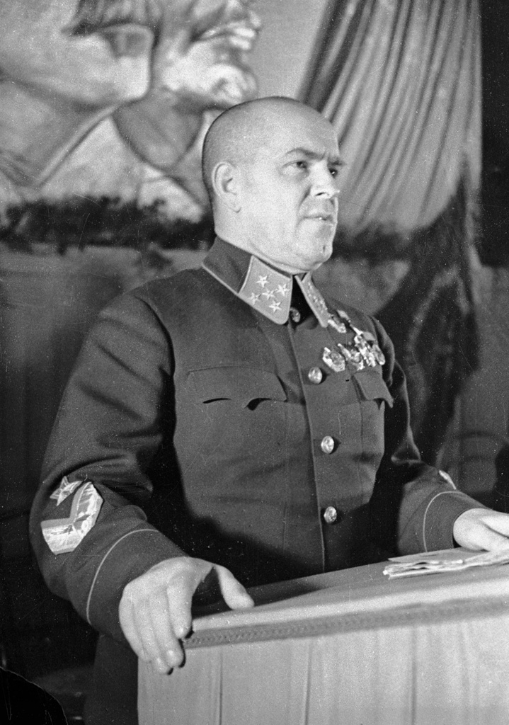 Neskorší maršal Georgij Žukov, strojca víťazstva pri Moskve. © Wikimedia.org