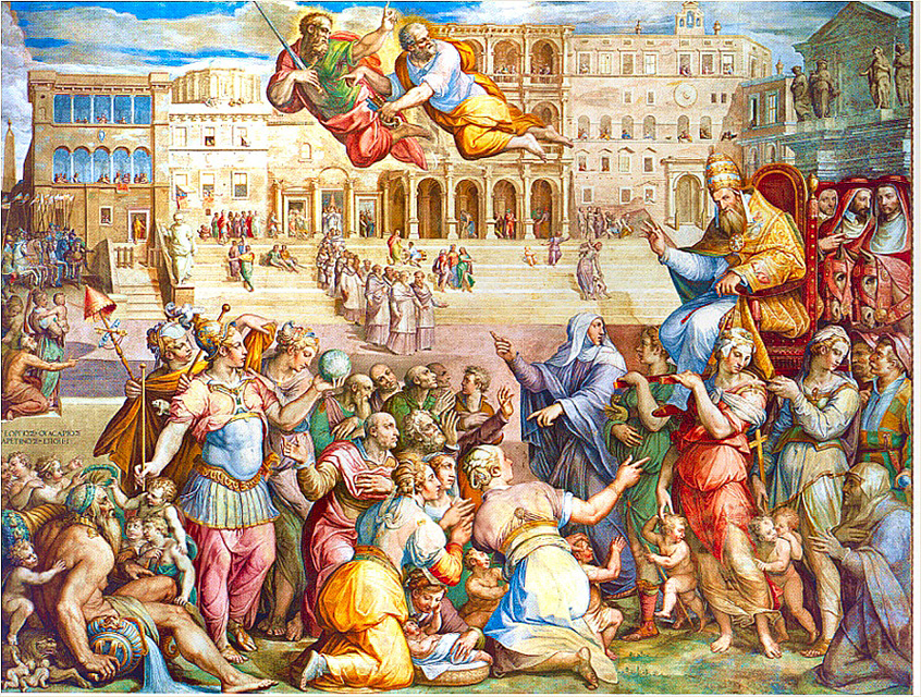 Návrat Gregora XI. z Avignonu do Ríma v roku 1377. © Wikimedia.org