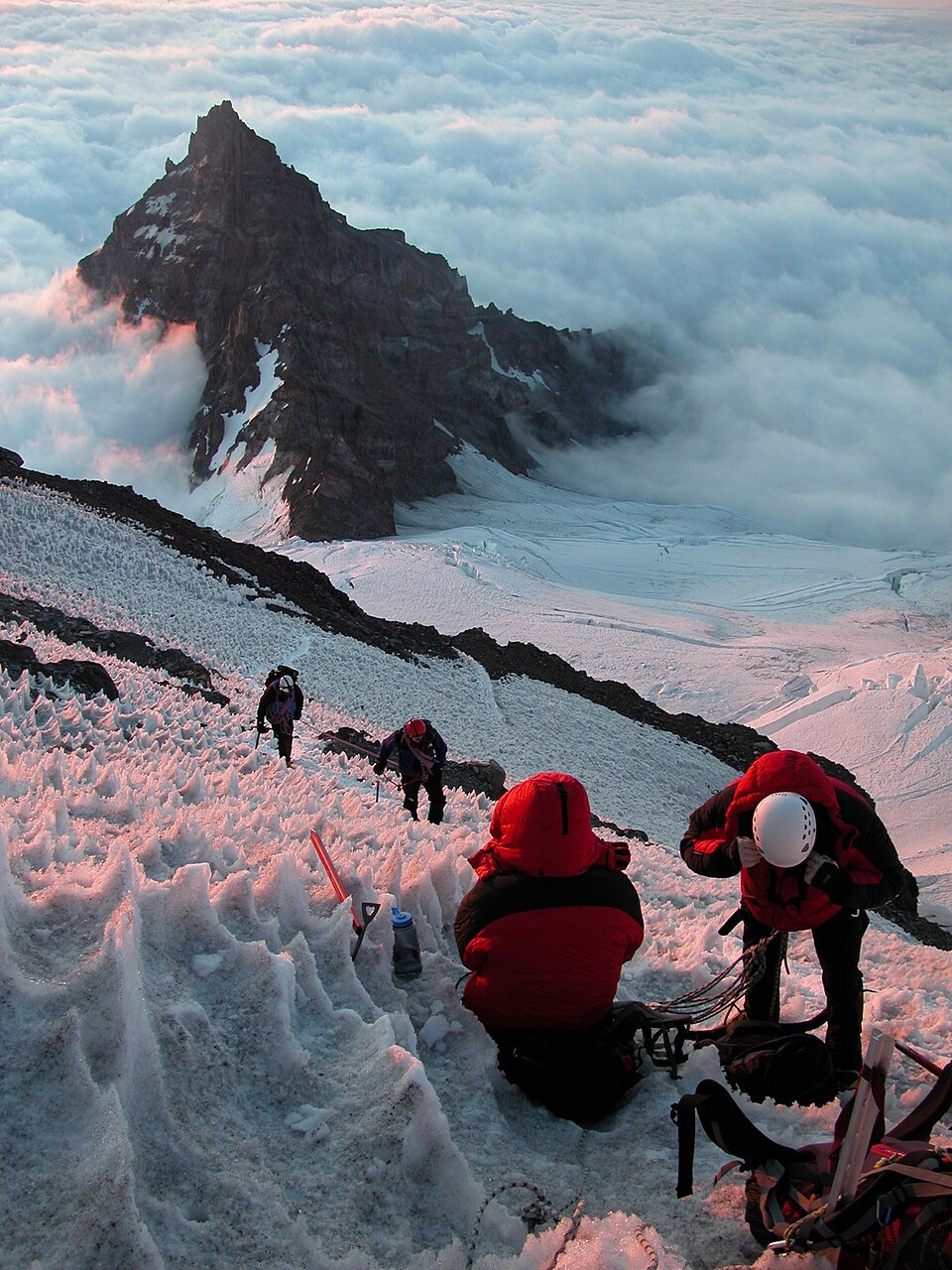 Výstup na Mount Rainier v americkom štáte Washington. © Wikimedia.org