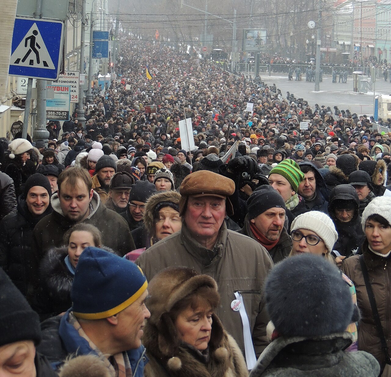 Rusi odmietli neslobodné voľby: v rokoch 2011 - 2013 sa konali doposiaľ nevídané masové demonštrácie proti zmanipulovaným voľbám do Štátnej dumy v roku 2011. © Wikimedia.org